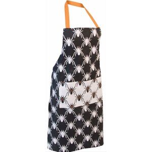 Black Spider Apron Size: 34" L x 24" W Made of cotton